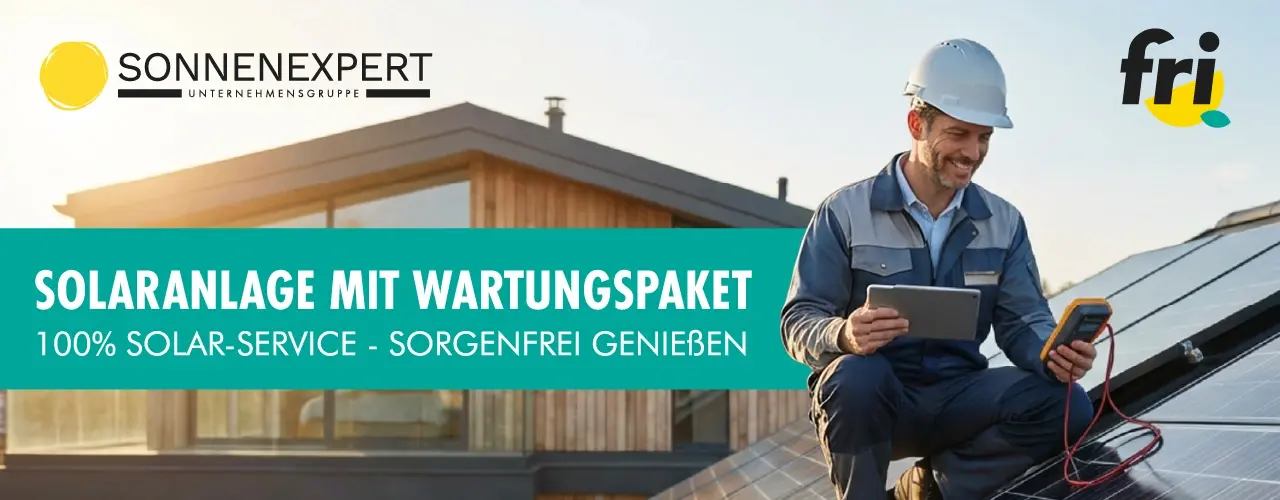 Wartung von Solaranlagen bei fri Energy